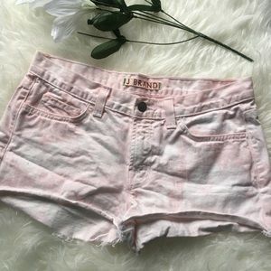 J Brand Cut Off Distressed Denim Shorts SZ 26